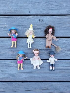 Mc Donalds Madame Alexander Collection Wizard Of Oz 5" Figure Dolls